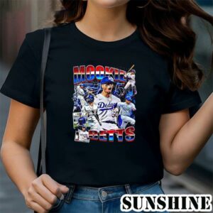 Mookie Betts 50 Angeles Dodgers La Scream Graphic Shirt 1 TShirt