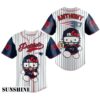 New England Patriots Hello Kitty Baseball Jersey 3 2