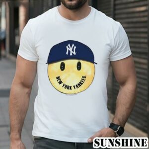 New York Yankees Smiley 2024 Baseball shirt 1 TShirt