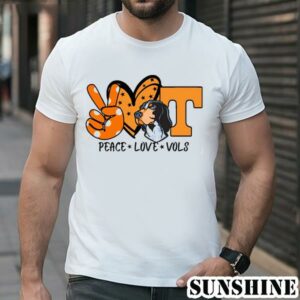 Peace Love UT VOLS Shirt For Dog Lover 1 TShirt