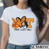 Peace Love UT VOLS Shirt For Dog Lover 2 Shirt