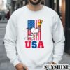 Peanuts Snoopy And Woodstock Team USA Flag Shirt 3 Sweatshirts