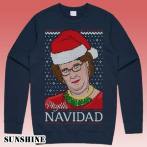 Phyllis Navidad Ugly Christmas Sweater 1 1