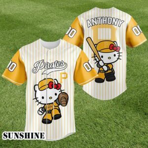 Pittsburgh Pirates Hello Kitty Baseball Jersey 1 1