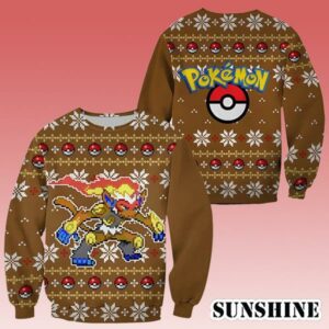 Pokemon Dragonite Pokemon Ugly Christmas Sweater 1 1