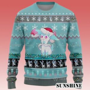 Pokemon Sylveon Christmas Pokemon Ugly Christmas Sweater 1 1