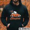 Snoopy And Woodstock Drives Car Oregon State Beavers Flag Shirt 4 Hoodie