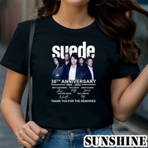 Suede 30th Anniversary 1994 2024 Thank You For The Memories T Shirt 1 TShirt