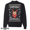 The Office Belsnickel Impish or Admirable Ugly Christmas Sweater 3 NEN1