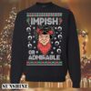 The Office Belsnickel Impish or Admirable Ugly Christmas Sweater 4 NENn