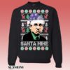 The Office Santas Here Michael Scott Ugly Christmas Sweater 1 1