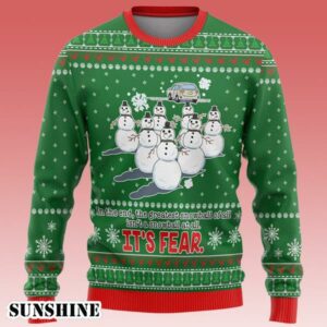 The Office The Greatest Snowball Custom Ugly Christmas Sweater 1 1