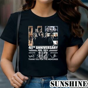 U2 Band 48th 1976 2024 Anniversary Signature Shirt 1 TShirt