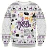 White Make Me Sick Hocus Pocus Ugly Christmas Sweater 3 NEN1