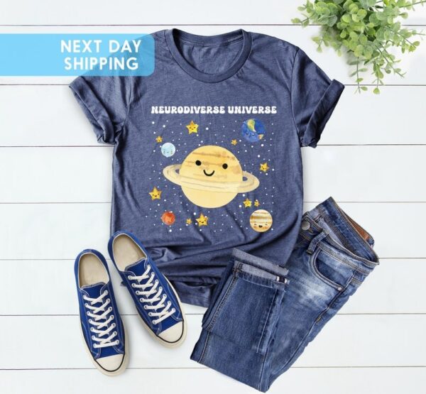 Autism Awareness Shirt Neurodiverse Universe Shirt Sped Teacher Shirt Space Neurodiversity Shirt Special Education Shirt Autism Tees 4