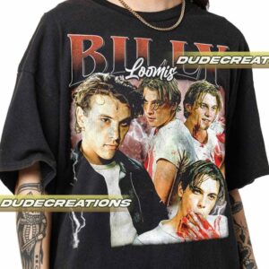 Billy Loomis Unisex Softstyle T Shirt Horror Movie Tee Scream Movie Shirt Classic 90s Movie Halloween Costume Ghostface Fan Gift 1 2