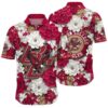 Boston College Eagles Floral All Over Printed Summer Outfit Hawaii Shirt Hawaaian Shirt Hawaaian Shirt