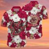 Boston College Eagles Floral All Over Printed Summer Outfit Hawaii Shirt Hawaiian Hawaiian