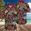 Boston College Eagles Floral Summer Vibe Hawaiian Shirt Hawaaian Shirts Hawaaian Shirts