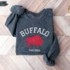 Buffalo Football Vintage Sweatshirt Retro Buffalo Football Crewneck Buffalo Bills Football Shirt Bills Football Gift 3