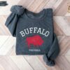 Buffalo Football Vintage Sweatshirt Retro Buffalo Football Crewneck Buffalo Bills Football Shirt Bills Football Gift 3