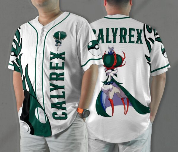 Calyrex Baseball Jersey Shirt Japanese Anime Jersey Shirt Gift 8