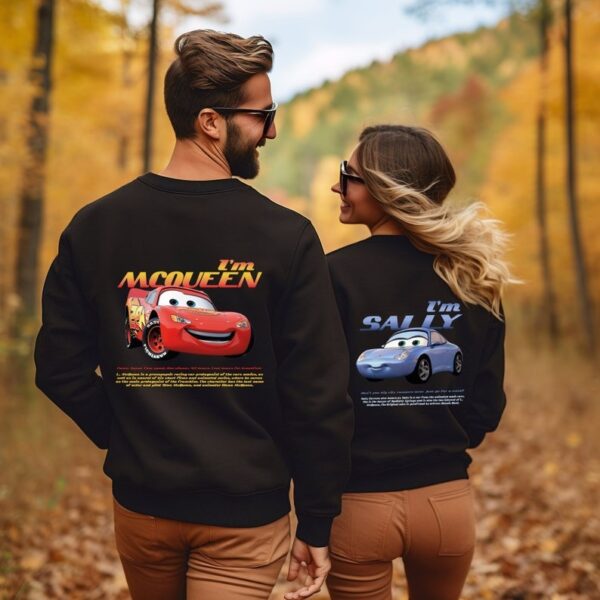 Cars Matching Shirt McQuen Lightning Couple T shirt Im Sally Cars T Shirt Disny Cars Movie Gift1