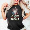 Cat Ladies For Kamala Shirt Cat Lady Shirt Kamala Harris Cat Shirt Democrats Election 2024 Election shirt for Cat LadiesPolitical Shirt 2