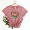 Christmas Minnie Castle Shirt Christmas Minnie Watercolor Shirt Disney Christmas Tee Disney Watercolor Tee Minnie Christmas Tee 6