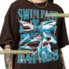 Copy of Limited Swim Fast Eat Ass Funny Sharks Vintage T Shirt Shirt Gift For Woman and Man Unisex T Shirt GP02 2