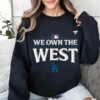 Dodgers We Own The West Shirt 2 2