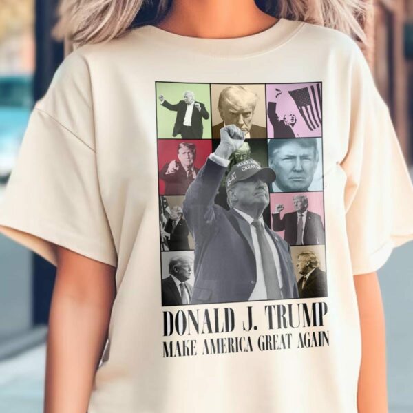 Donald Trump Eras Shirt Donald Trump Eras Tour Style Shirt Trump 2024 Election Shirt For Trump Supporter Make America Great Again 5