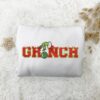 Embroidered Grinchmas Sweatshirt Whoville Xmas Shirt Funny Christmas Gift for Friend ESA131 2