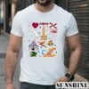 Florida Map Hand Drawn Florida State Symbols And Icons T shirt 1 TShirt