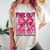 Football Pink Out Shirt Breast Cancer Football Shirt Breast Cancer Awareness Shirt Pink Ribbon Shirt 5