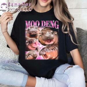 Funny Hippo Lover Shirt Cute M00 Deng Sweatshirt Cute Hippo Tee Gift For Fans 1