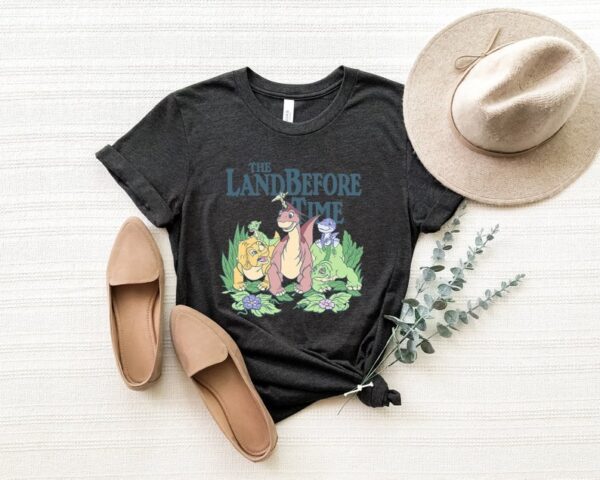 Graphic Movie Tee Dinosaur Party GiftThe Land Before Time Shirt Dinosaur Friends T Shirt Dino MiTe Jouney Tee2