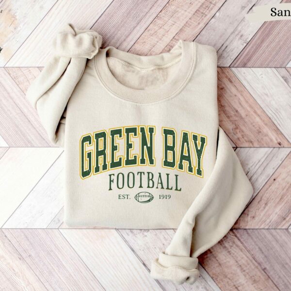 Green Bay Football Sweatshirt Trendy Green Bay Football Fan Shirts Green Bay Game Day Sweater Green Bay Sweatshirt Football Lover Shirt 1