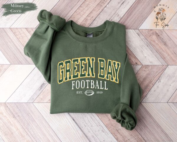 Green Bay Football Sweatshirt Trendy Green Bay Football Fan Shirts Green Bay Game Day Sweater Green Bay Sweatshirt Football Lover Shirt 4