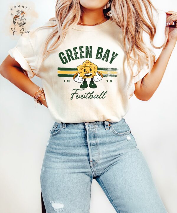 Green Bay Football Tee Trendy Green Bay Football Fan Shirts Green Bay Game Day Shirt Green Bay T Shirt Football Lover Shirt Jordan Love 3