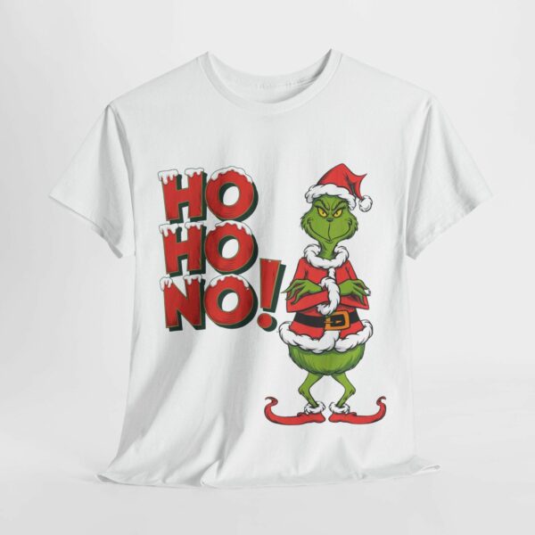 Grinch Stood with Ho Ho No Funny Christmas T Shirt Holiday Grinch Graphic Tee Xmas Humor Shirt Grinch Gift Idea 3