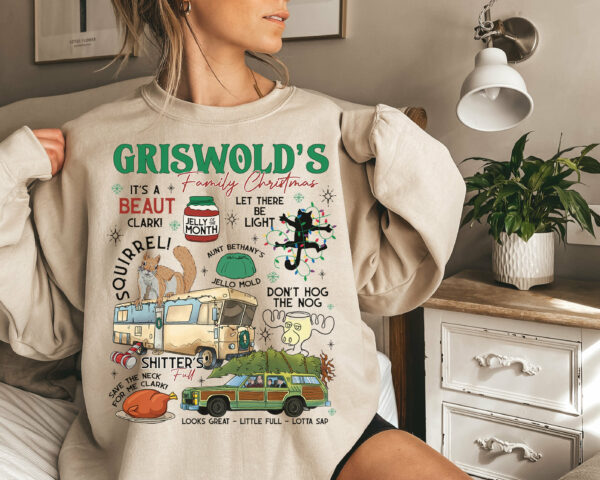 Griswold Christmas Sweatshirt Griswold Co Sweater Christmas Tree Farm Shirt Family Vacation Match National Lampoons Christmas Vacation 1