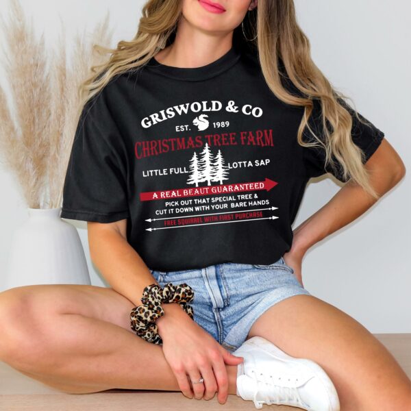 Griswold Co Shirt Christmas Tree Farm Shirt Christmas Movie Shirt Funny Christmas Shirt Vacation Xmas Tee Family Christmas Tee 0