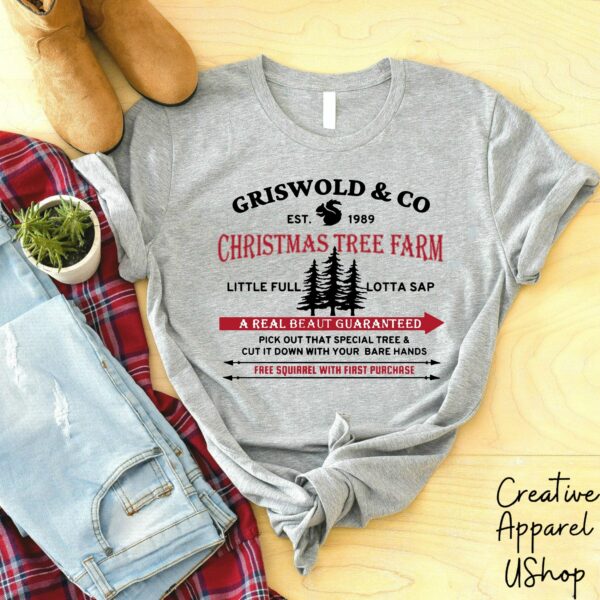 Griswold Co Shirt Christmas Tree Farm Shirt Christmas Movie Shirt Funny Christmas Shirt Vacation Xmas Tee Family Christmas Tee 1