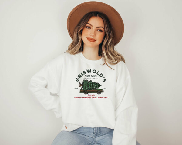 Griswold Co Sweatshirt Christmas Tree Farm Sweatshirt Gift For Christmas Christmas Tree Merry Christmas Sweatshirt Christmas Sweatshirt 6