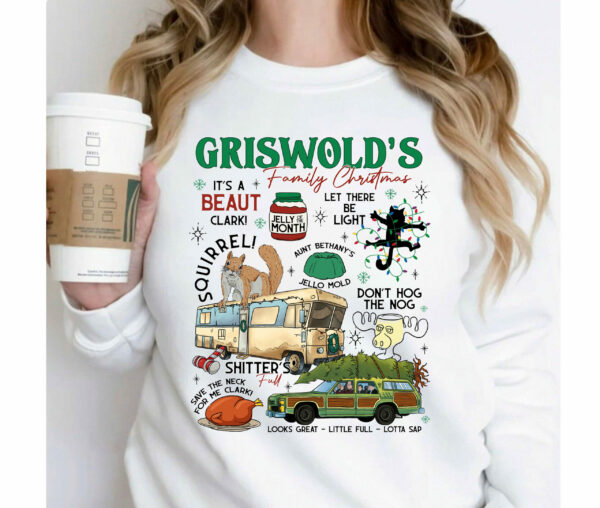 Griswold christmas sweatshirt griswold co sweater christmas tree farm shirt family vacation match national lampoons christmas vacation 1