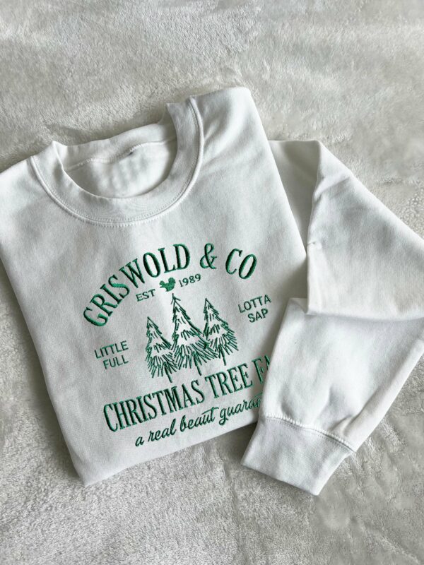 Griswolds Christmas Tree Farm Embroidered Sweatshirt Christmas Shirt Holiday Cute Womans Gift 5