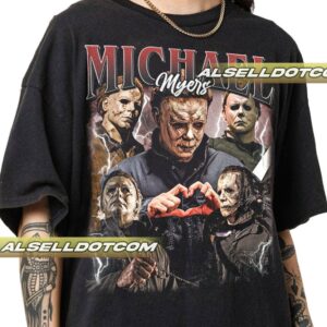 Halloween Horror Movie Shirt Michael Vintage Shirt Gift for Woman and Man 1