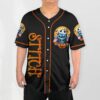 Halloween Stitch Baseball Jersey Ghost Baseball Shirt Halloween Jersey Shirt Gift 3