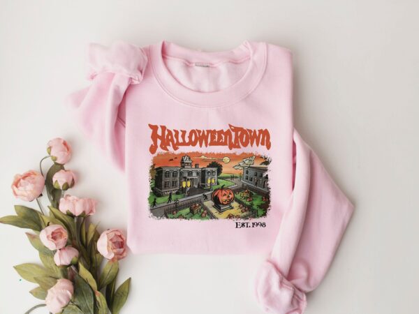 Halloweentown Est 1998 Sweatshirt Halloweentown University Retro Halloweentown Sweatshirt Fall Sweatshirt Halloween Sweatshirt 3